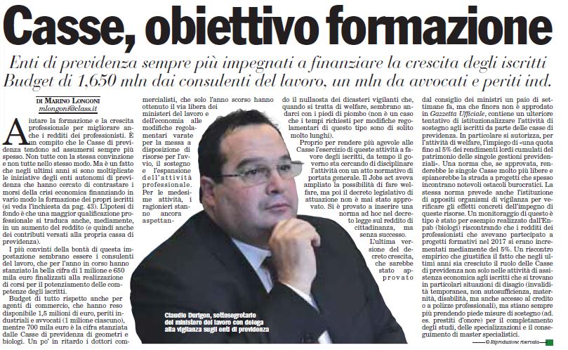 casse obiettivo formazione